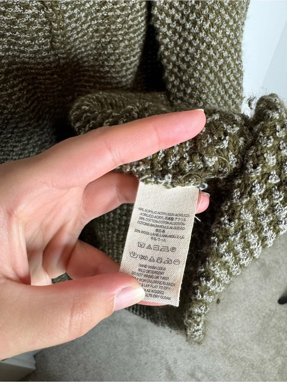 Free People Coco Cocoon Oversized Hooded Cardigan Sweater Green Size Large